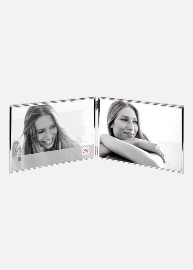 Chloe Dobbel Ramme II Sølv 10x15 cm - 2 Bilder