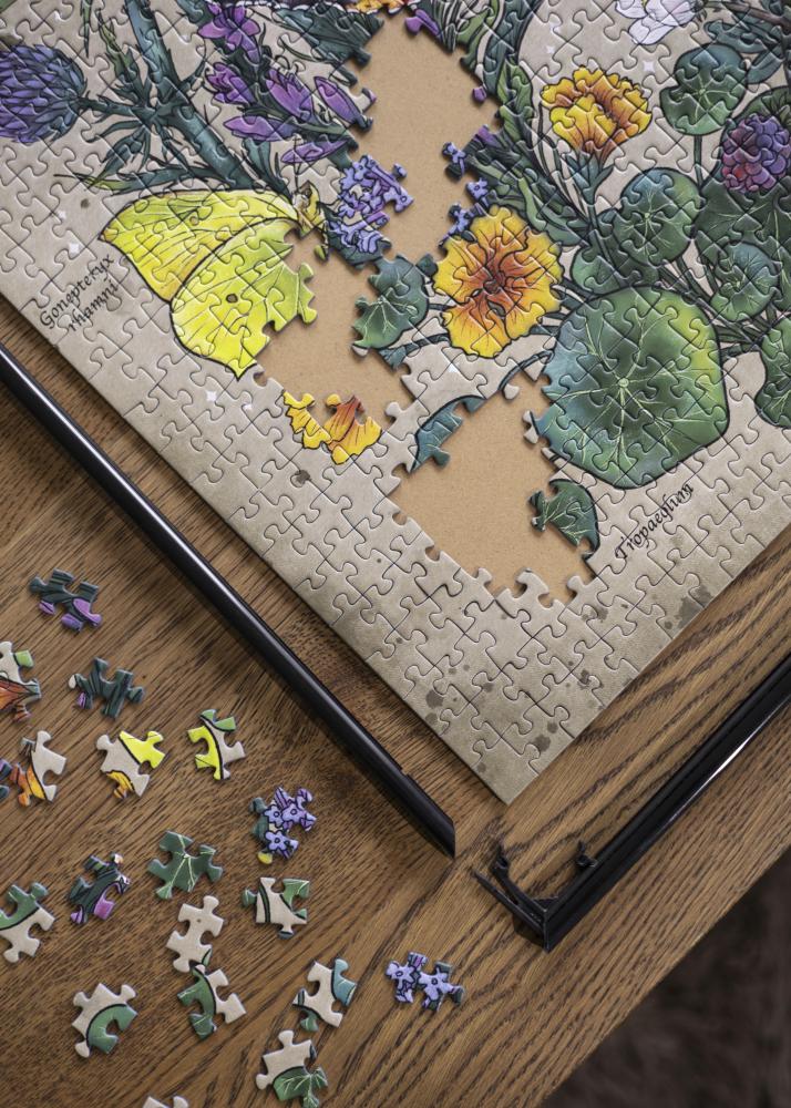 Puslespillramme Svart 50x66,5 cm