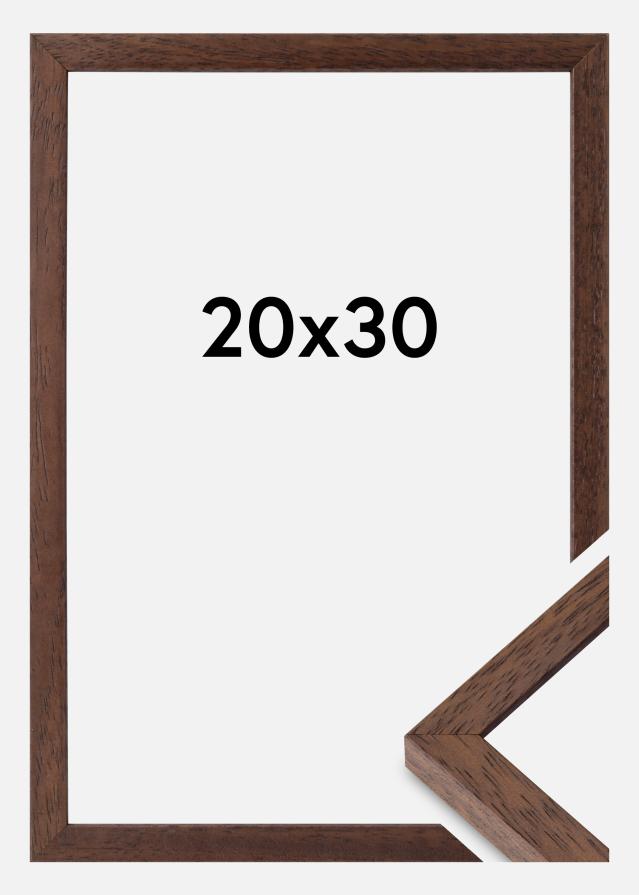 Ramme Ares Akrylglass Teak 20x30 cm