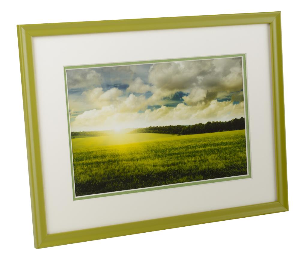 Passepartout to-lags - Hvit/Grønn