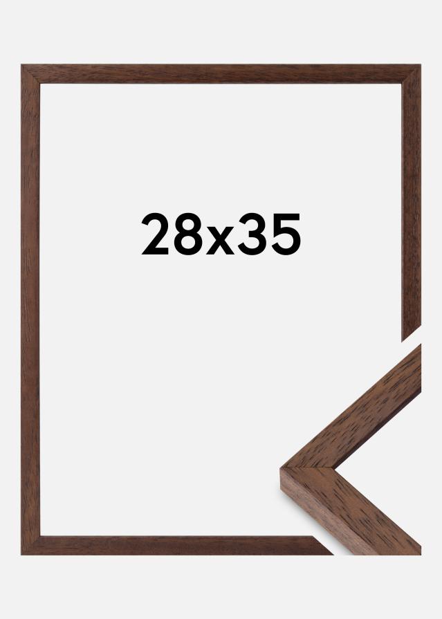 Ramme Ares Akrylglass Teak 28x35 cm