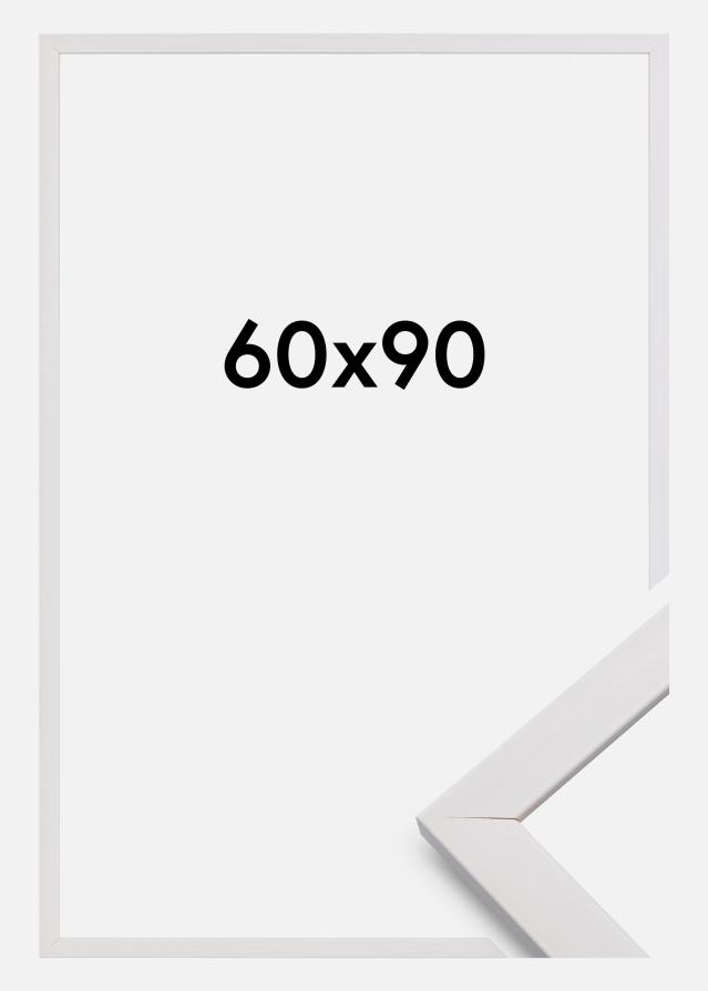 Ramme Stilren Akrylglass Hvit 60x90 cm