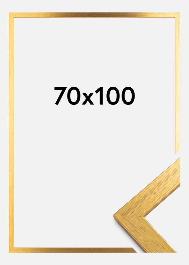 Ramme Gold Wood Akrylglass 70x100 cm