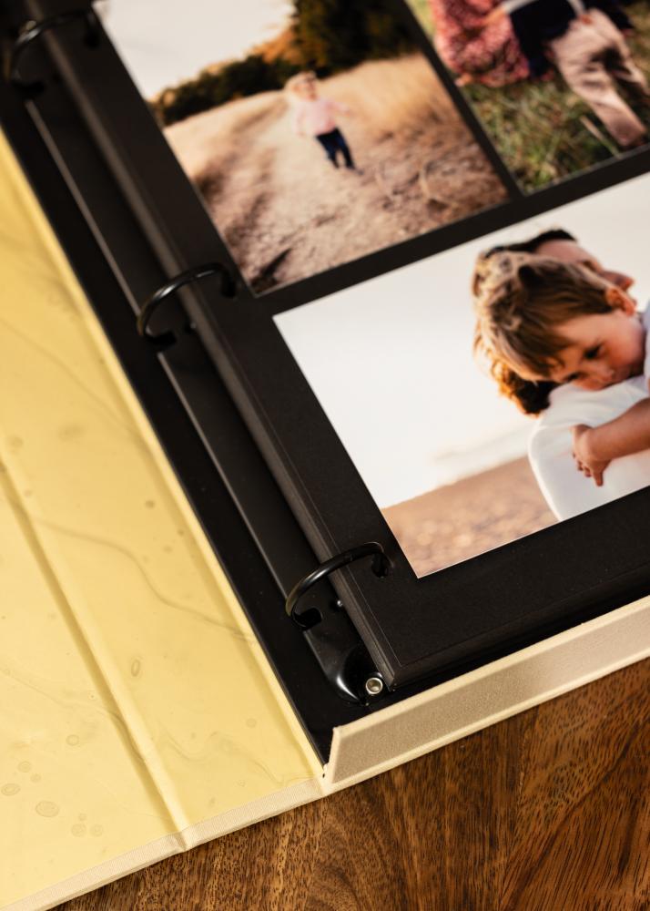 KAILA XOXO Nude - Coffee Table Photo Album (60 Svarte Sider / 30 Ark)