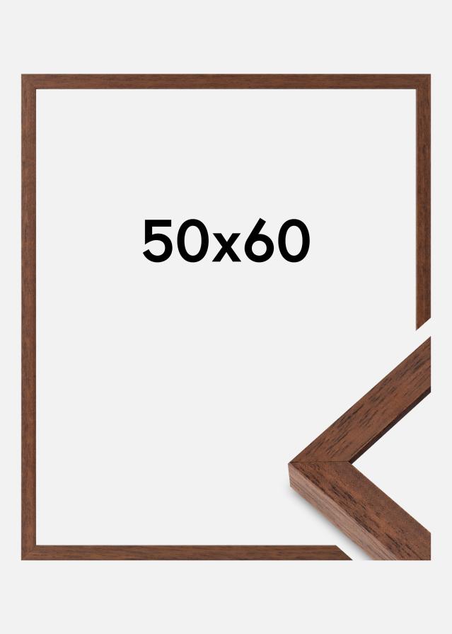 Ramme Hermes Akrylglass Teak 50x60 cm