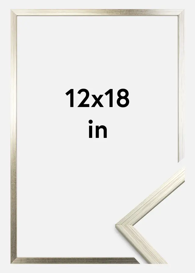 Ramme Edsbyn Sølv 12x18 inches (30,48x45,72 cm)