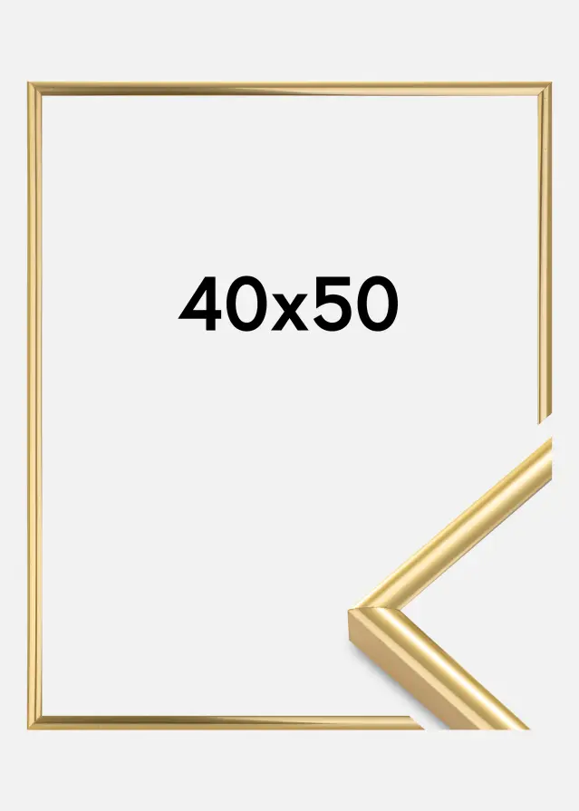 Ramme Victoria Akrylglass Gull 40x50 cm