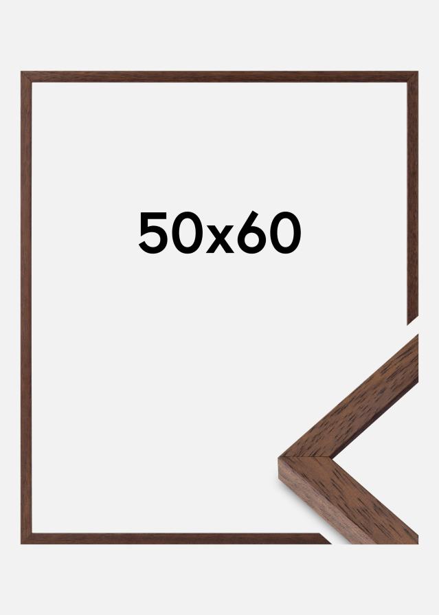 Ramme Ares Akrylglass Teak 50x60 cm