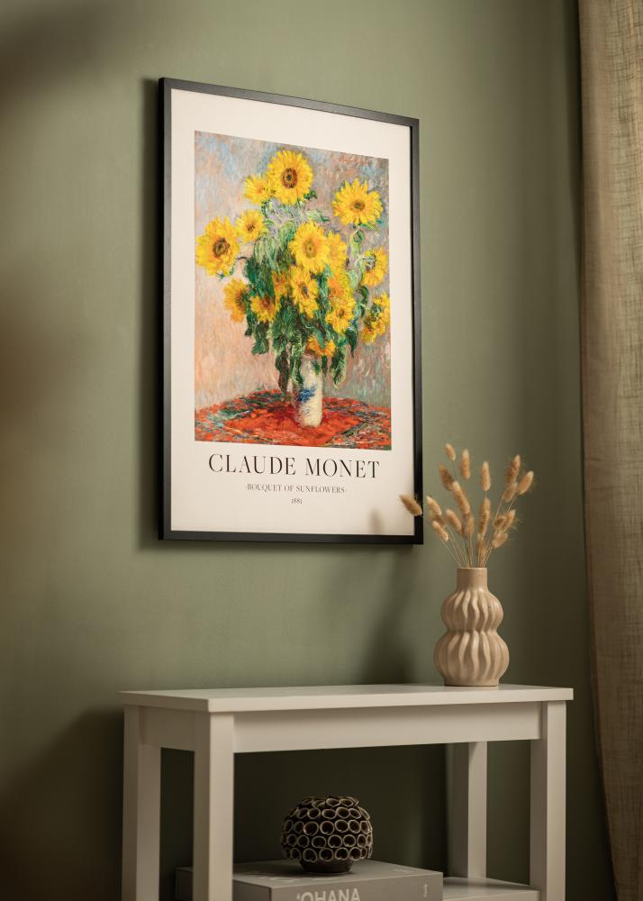 Ramme Modern Akrylglass Svart 70x100 cm