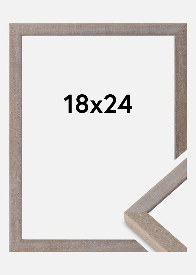 Ramme Ares Akrylglass Grå 18x24 cm