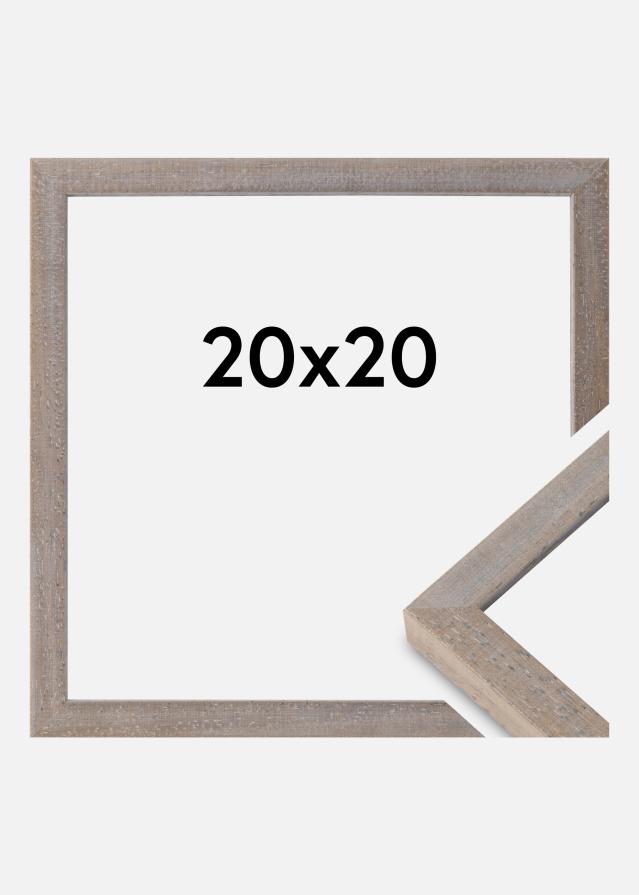 Ramme Ares Akrylglass Grå 20x20 cm