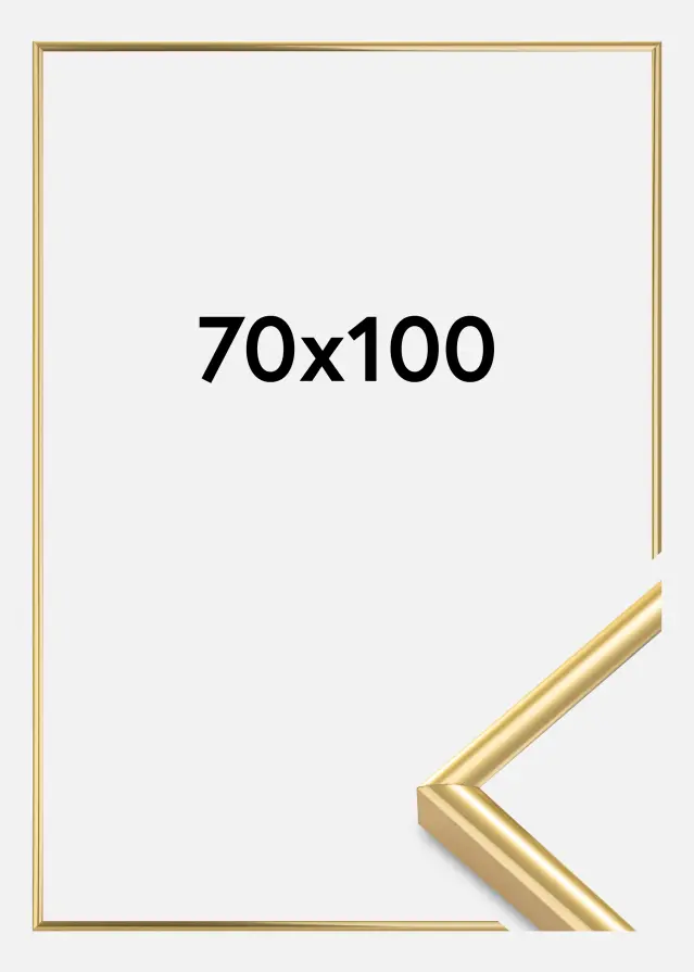 Ramme Victoria Akrylglass Gull 70x100 cm