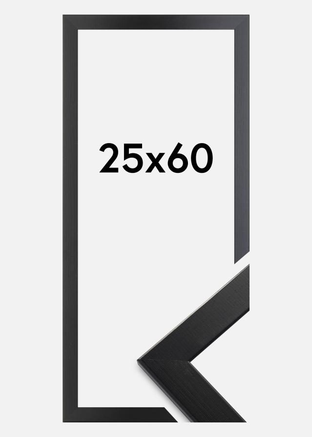 Ramme Trendline Akrylglass Svart 25x60 cm