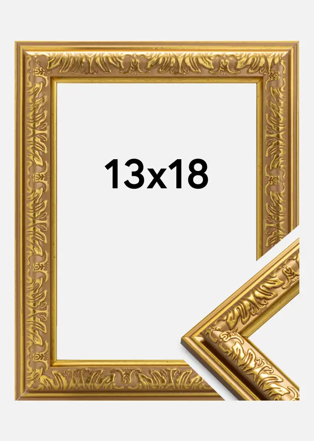 Ramme Nostalgia Gull 13x18 cm