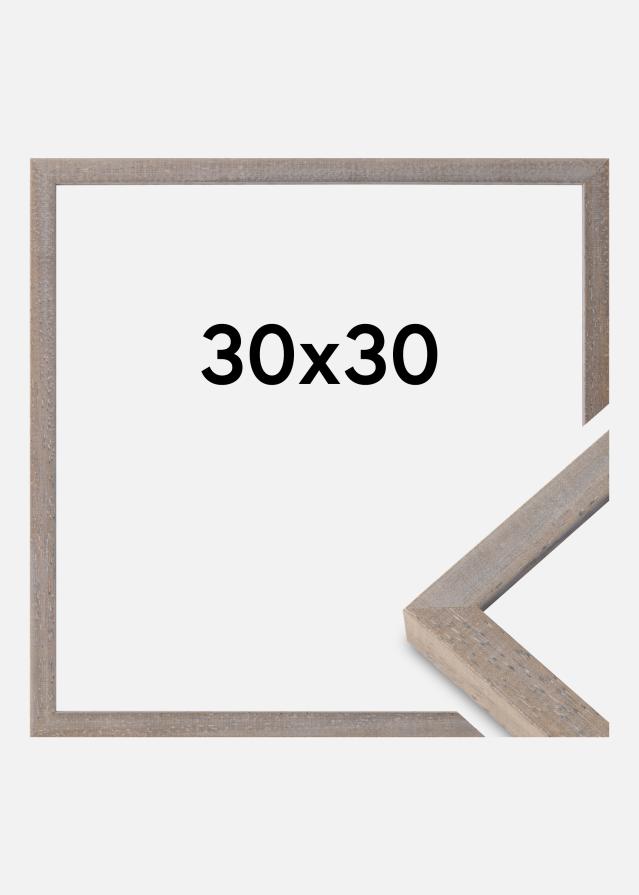 Ramme Ares Akrylglass Grå 30x30 cm