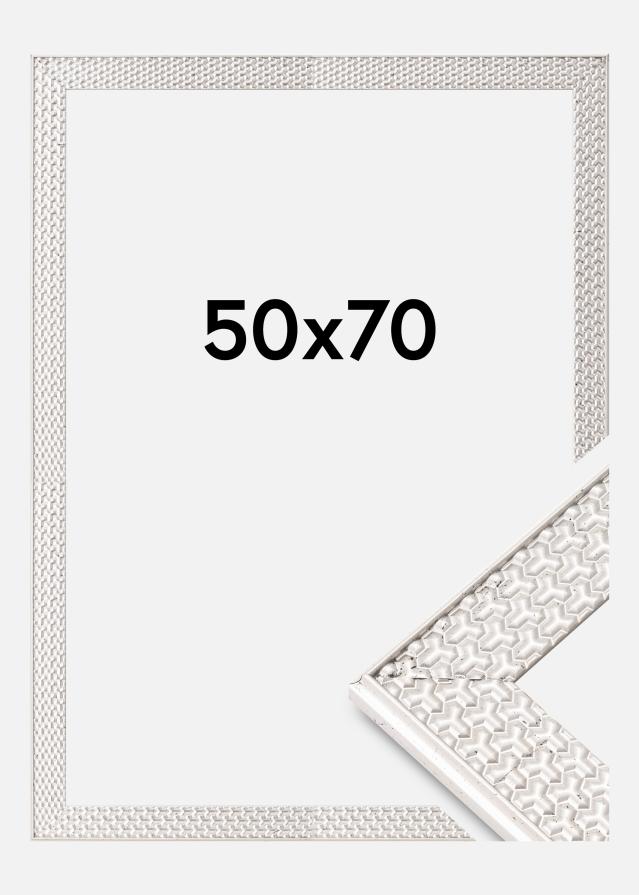 Ramme Grace Akrylglass Sølv 50x70 cm