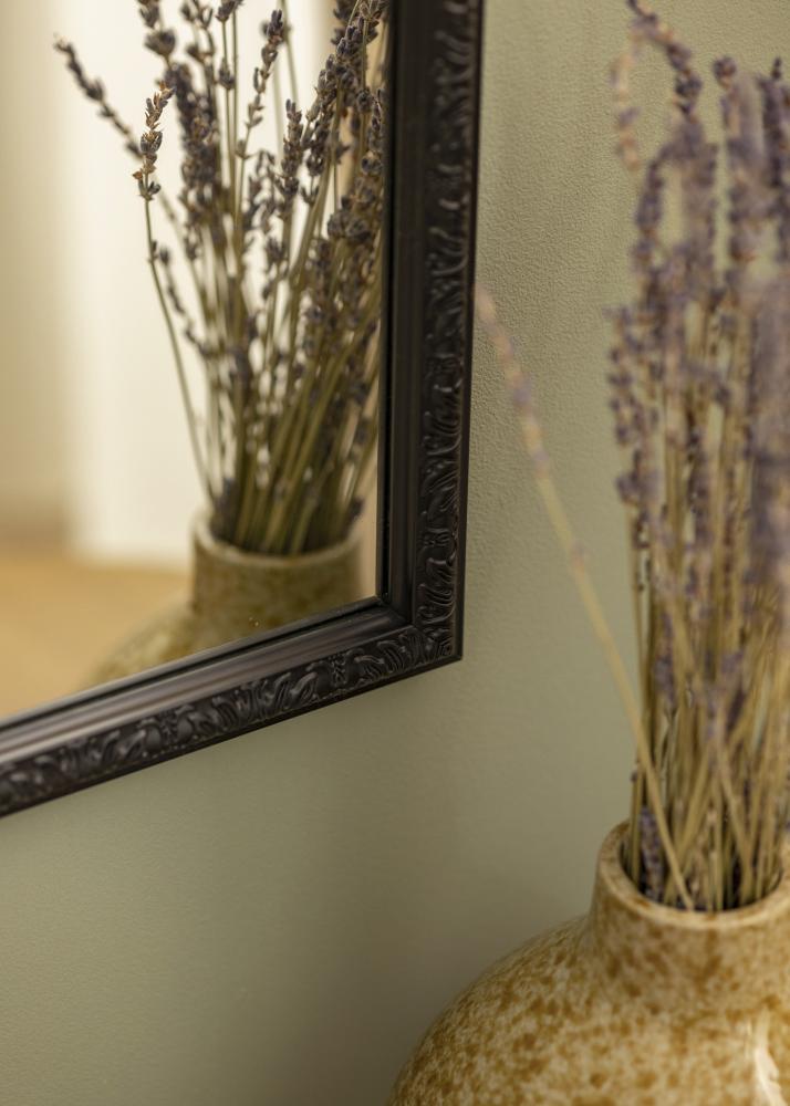 Speil Nostalgia Svart 45x125 cm