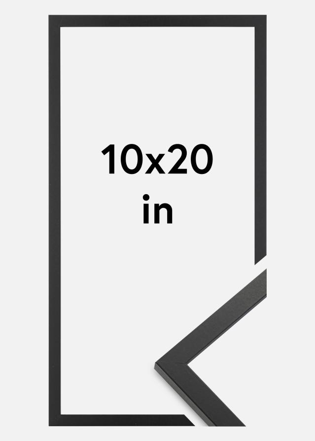 Ramme Trendy Akrylglass Svart 10x20 inches (25,4x50,8 cm)