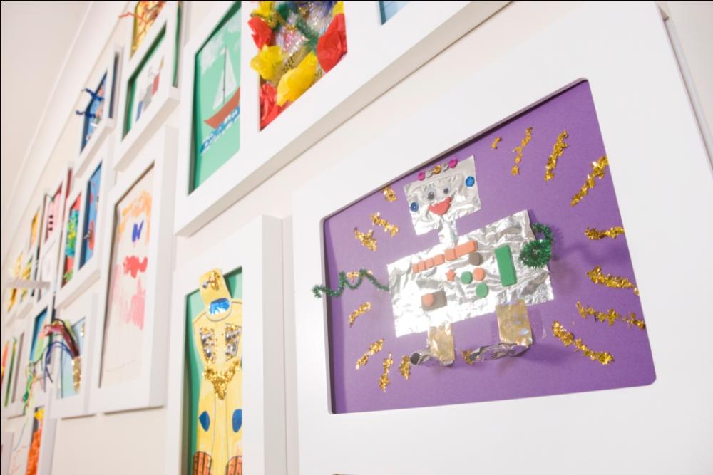 Ramme Articulate Gallery A4 Hvit - 1 Bilde