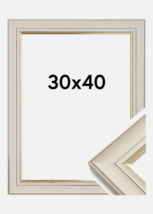 Ramme Sally Hvit 30x40 cm