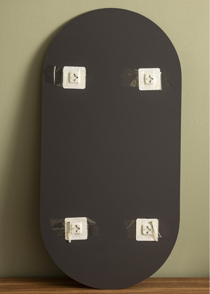 KAILA Speil Oval Rose Gold 35x70 cm