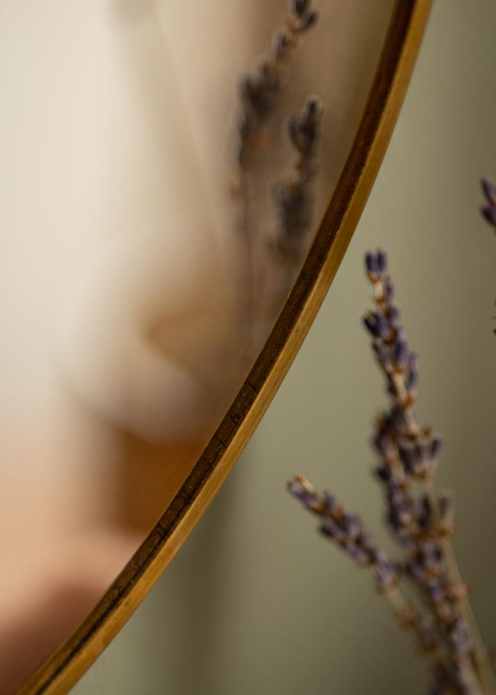 Speil House Doctor The Loop Messing 32 cm Ø