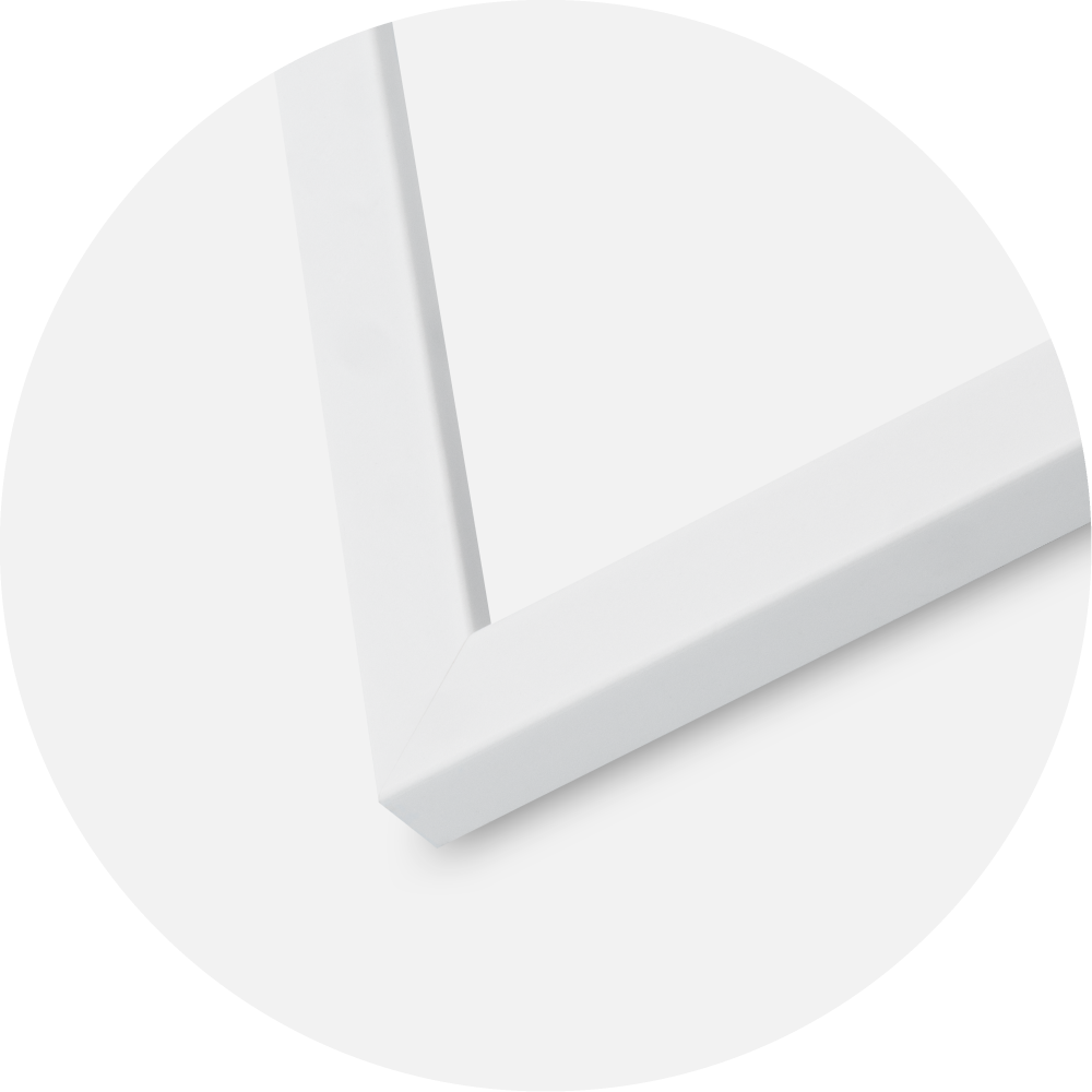 Ramme Oban Akrylglass Hvit 40x50 cm