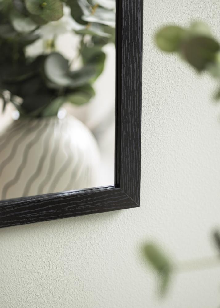 Speil Overdoor Svart 34x126 cm