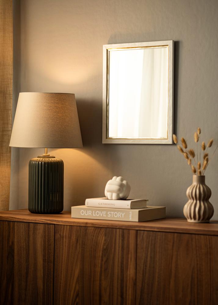 Speil Leonie Hvit - Egne mål