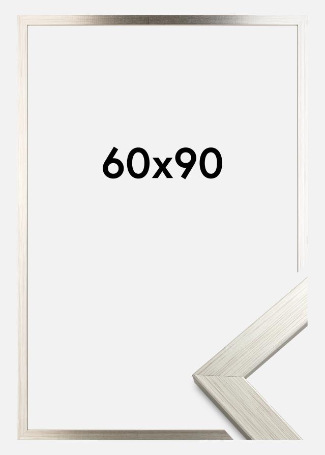 Ramme Silver Wood Akrylglass 60x90 cm