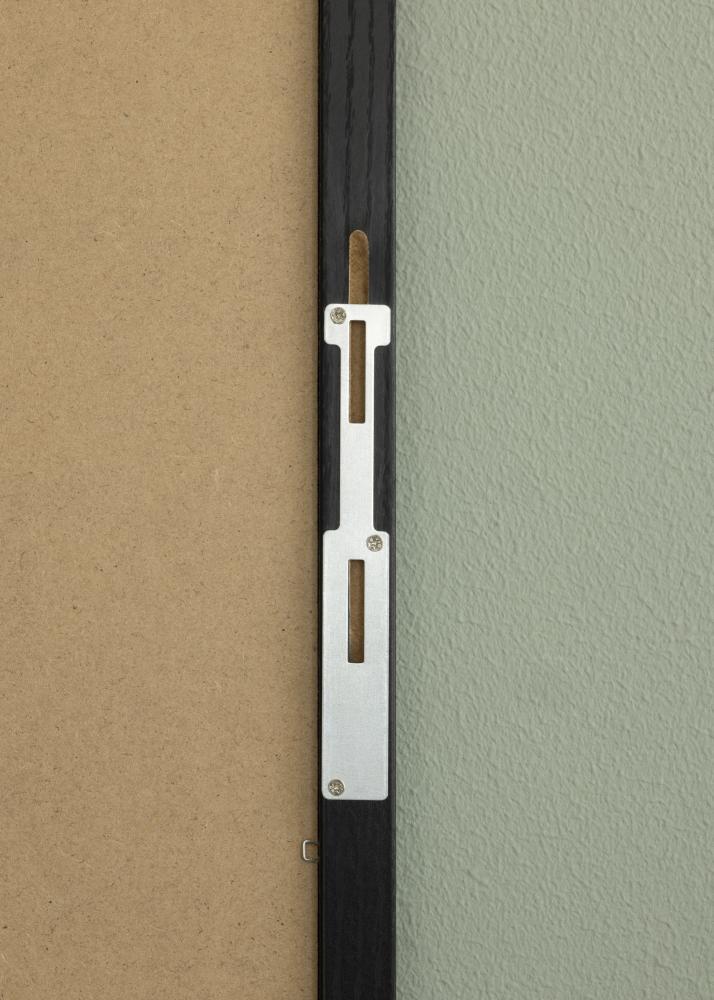 Speil Overdoor Svart 34x126 cm