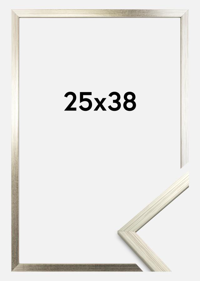 Ramme Edsbyn Akrylglass Sølv 25x38 cm