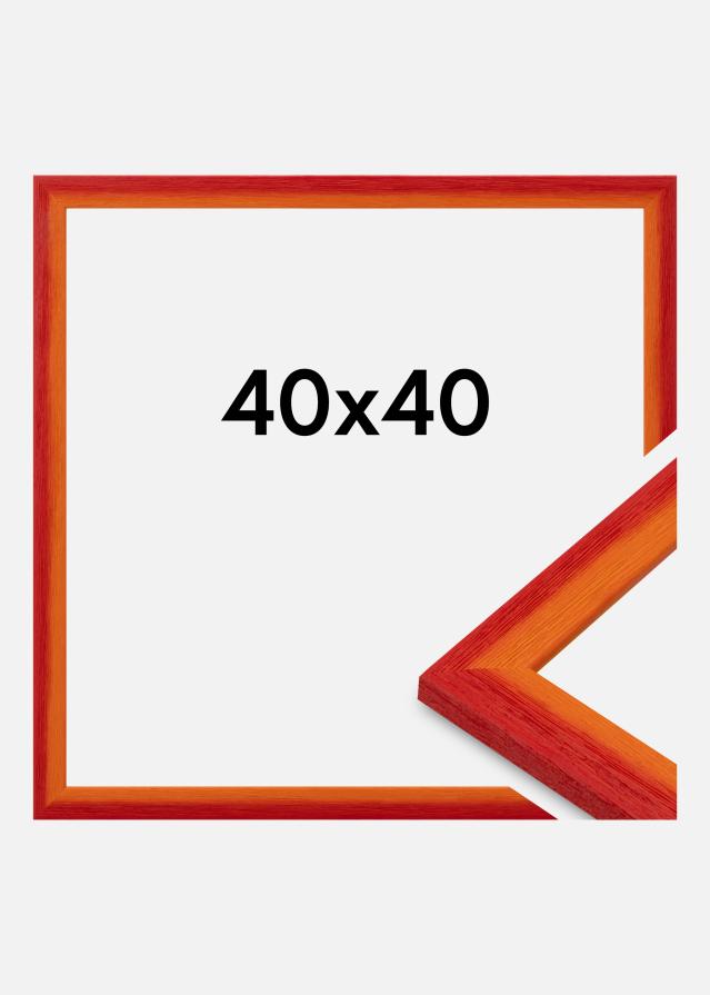 Ramme Cornwall Akrylglass Rød 40x40 cm