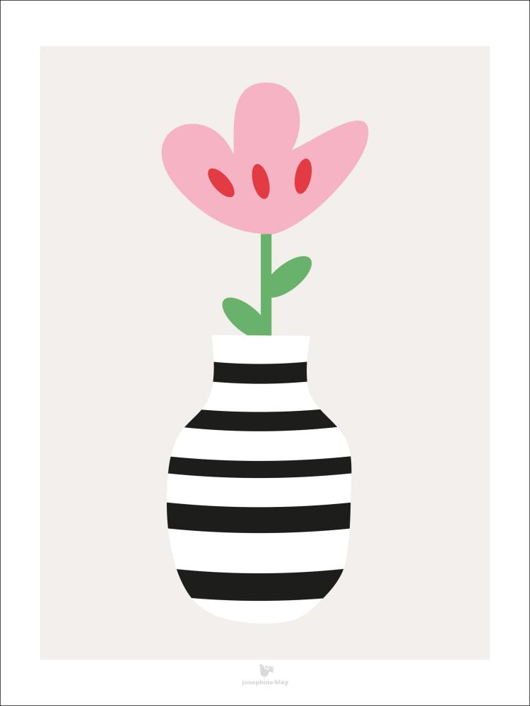 Flower - Beige Plakat