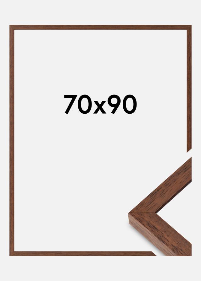 Ramme Hermes Akrylglass Teak 70x90 cm