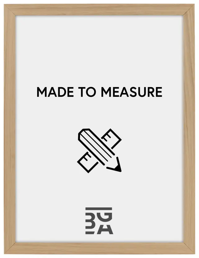 Ramme Björkö - Eik ubehandlet - Valgfri størrelse