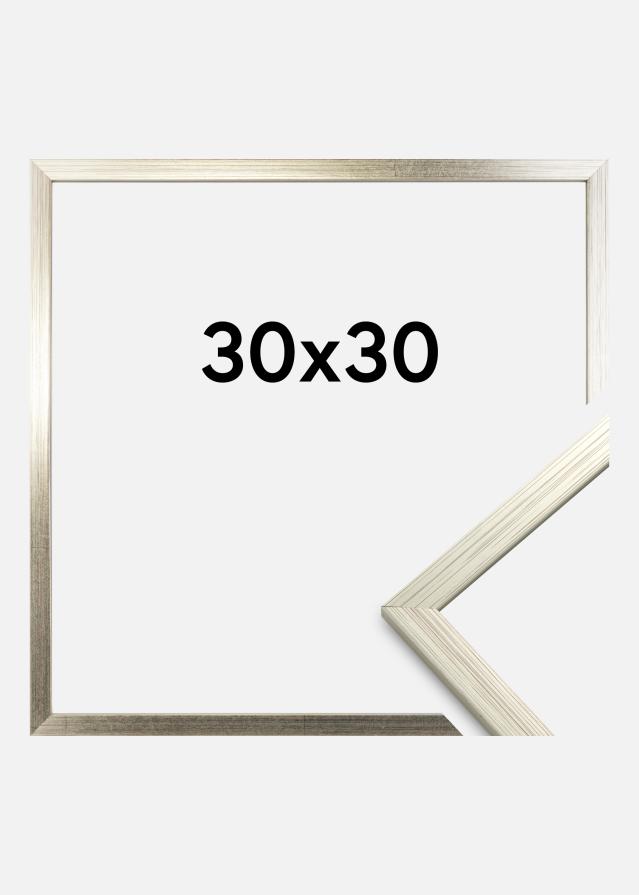 Ramme Edsbyn Akrylglass Sølv 30x30 cm