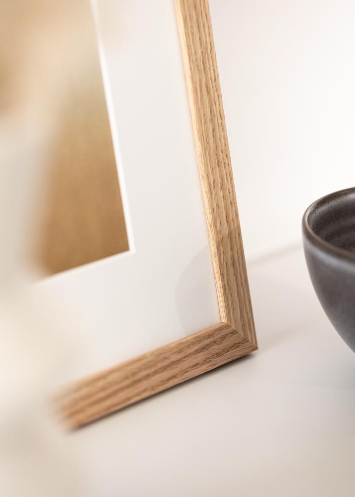 Ramme Tidlös Akrylglass Massiv Eik 30x45 cm