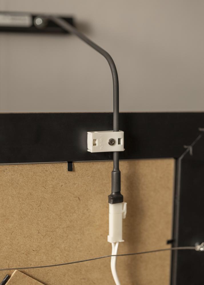 BLP 117 Maleribelysning 25 cm - Svart