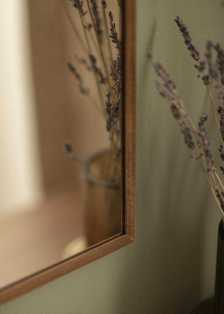 Speil Chicago Valnøtt 51x61 cm