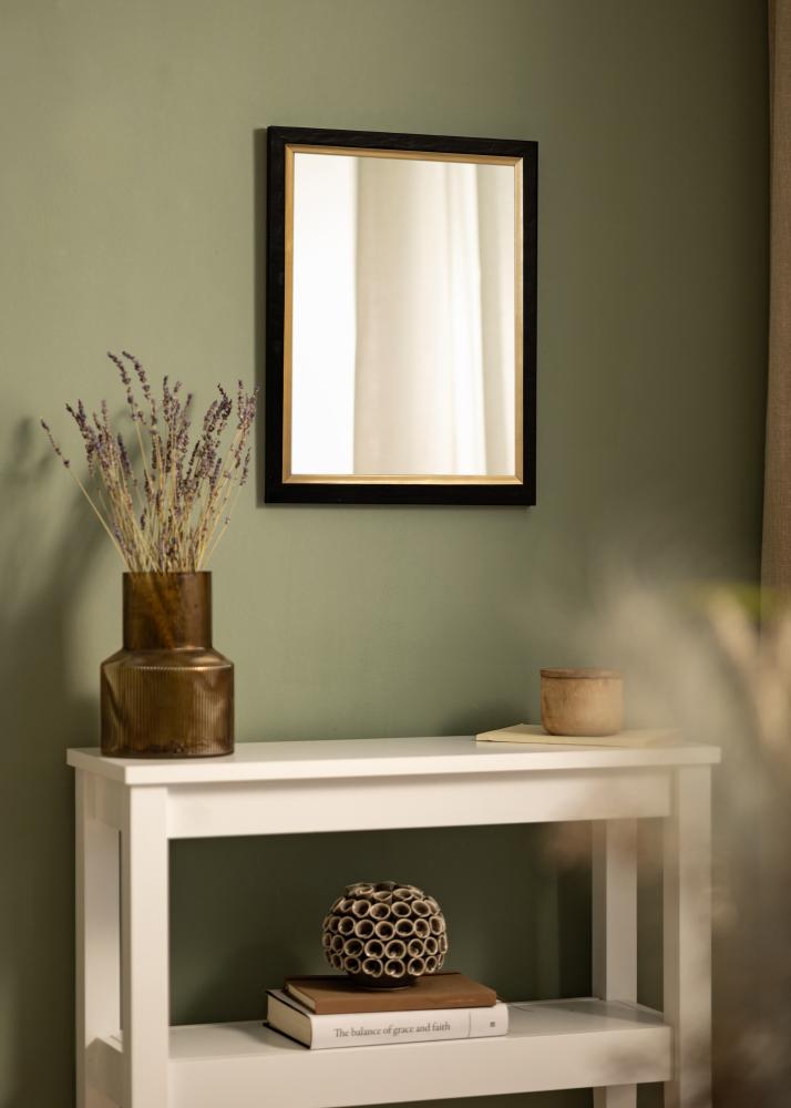 Speil Leonie Svart - Egne mål