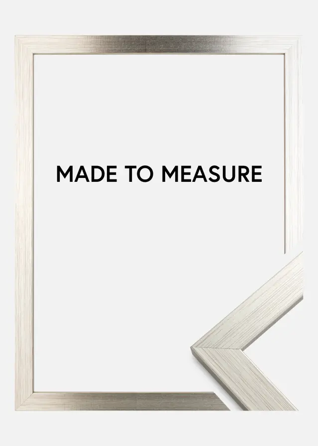 Ramme Silver Wood - Valgfri størrelse