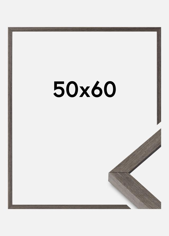 Ramme Ares Akrylglass Grey Oak 50x60 cm