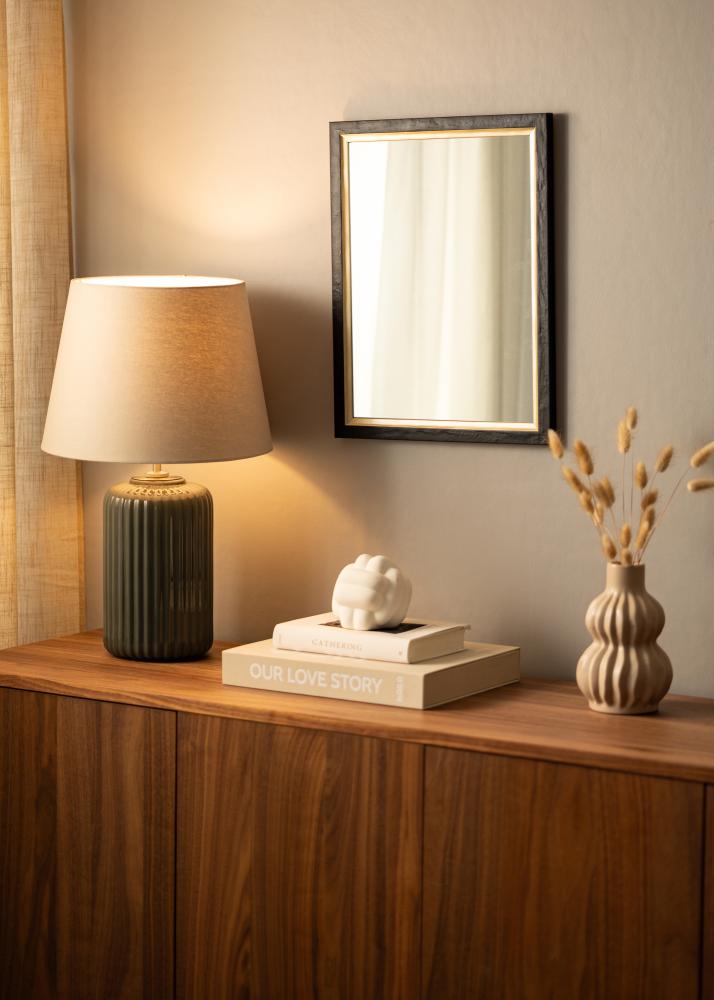 Speil Leonie Svart - Egne mål