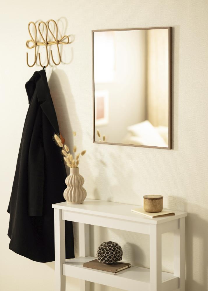 Speil Chicago Valnøtt 51x61 cm